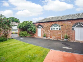 Corby Castle - Courtyard